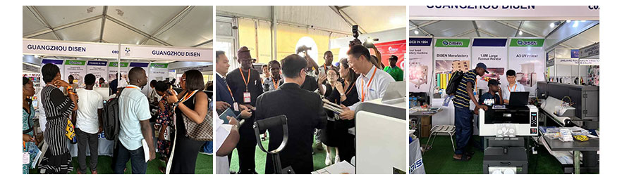 บันทึกของ Disen Company ในนิทรรศการไนจีเรีย