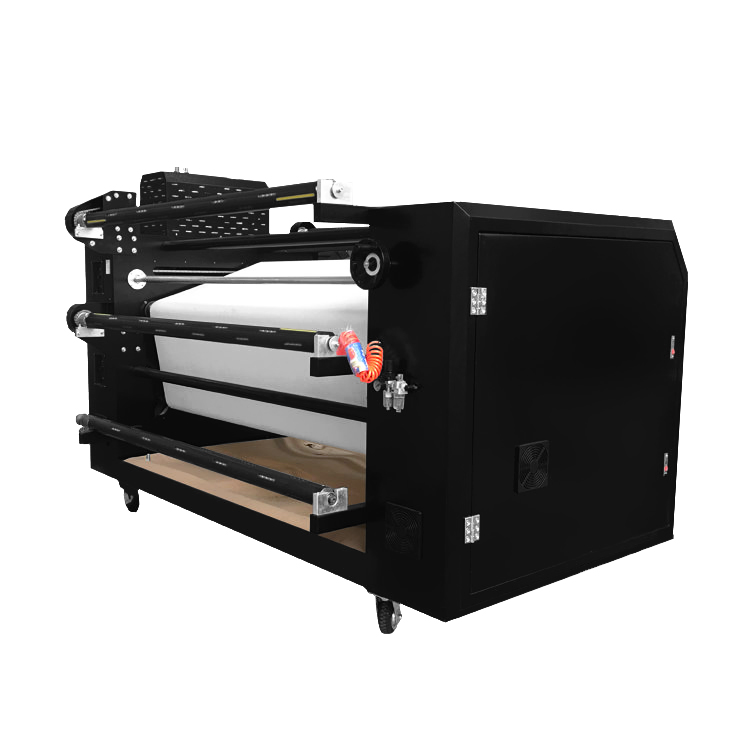 DS-26B 1.8x600 Multi-Function Roll To Roll ปฏิทินระเหิดผ้าสิ่งทอ Roller เครื่องกดความร้อน