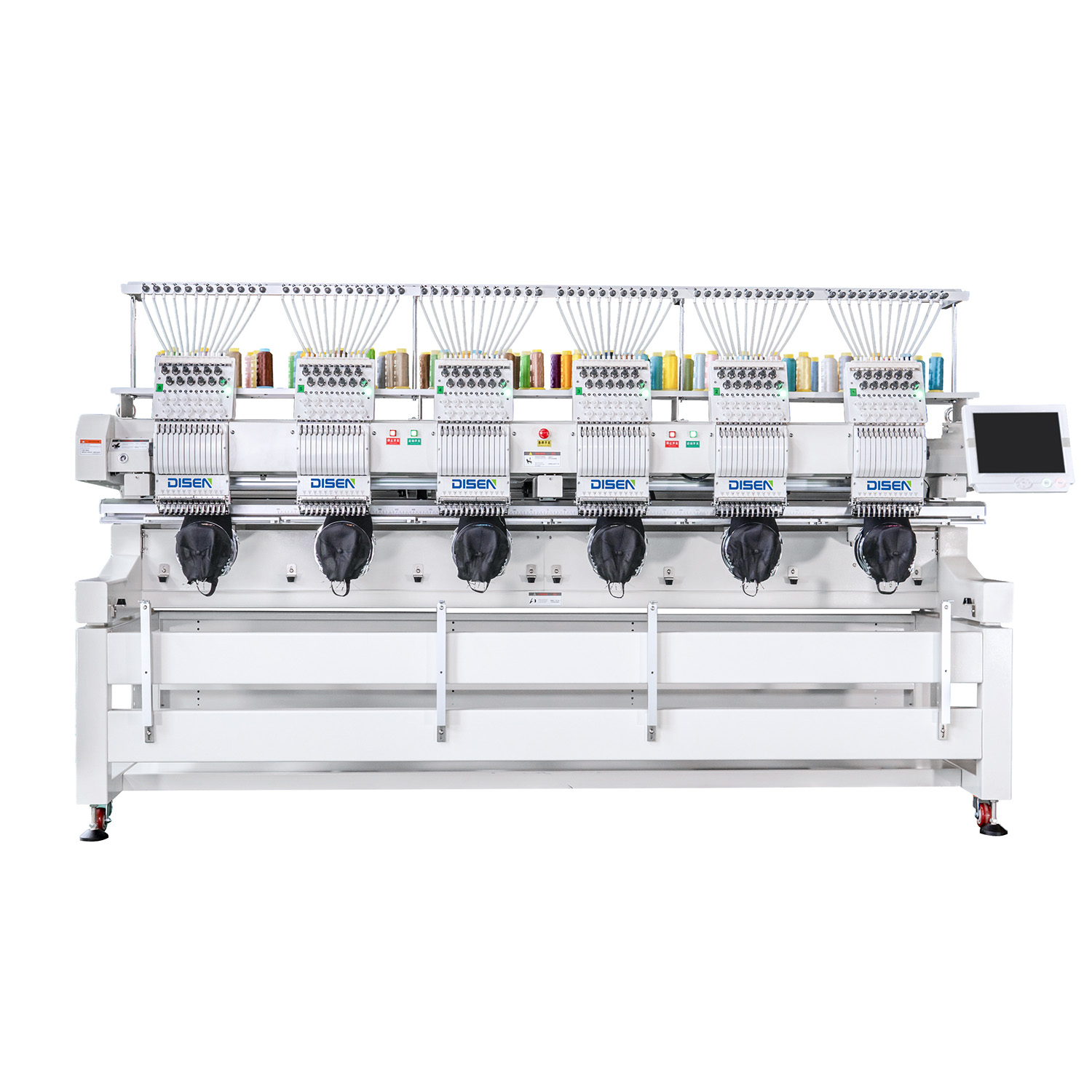 DS-J1206 เครื่องปักหลายหัวด้วยคอมพิวเตอร์ความเร็วสูงสำหรับงานศิลปะ