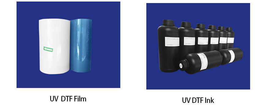 ฟิล์ม UV DTf ที่สิ้นเปลือง, หมึก UV DTF 