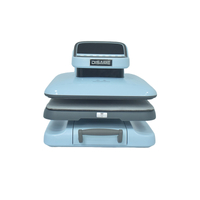 เครื่องกดความร้อนเสื้อยืดอัตโนมัติ 38x38CM ราคาโรงงาน