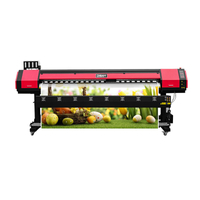 DS-MC2502P อิงค์เจ็ทดิจิตอล PVC ไวนิลธงวอลล์เปเปอร์เครื่องพิมพ์ 2.5M รูปแบบขนาดใหญ่เครื่องพิมพ์ Eco Solvent