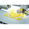 เครื่องปักเทป Cording 1200 * 500 มม. หมวกหมวกเสื้อยืดเย็บปักถักร้อย