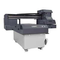 มัลติฟังก์ชั่น 6090 เครื่องพิมพ์ UV Flatbed คริสตัลอะคริลิคแก้ว UV อิงค์เจ็ทเครื่องพิมพ์ Rotary Flatbed Printer