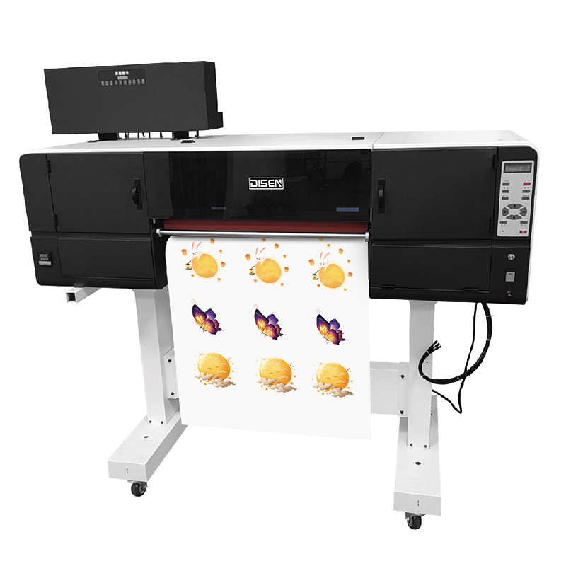เครื่องพิมพ์ UV DTF ขนาด 60 ซม. พร้อมการพิมพ์สติ๊กเกอร์คริสตัล I3200