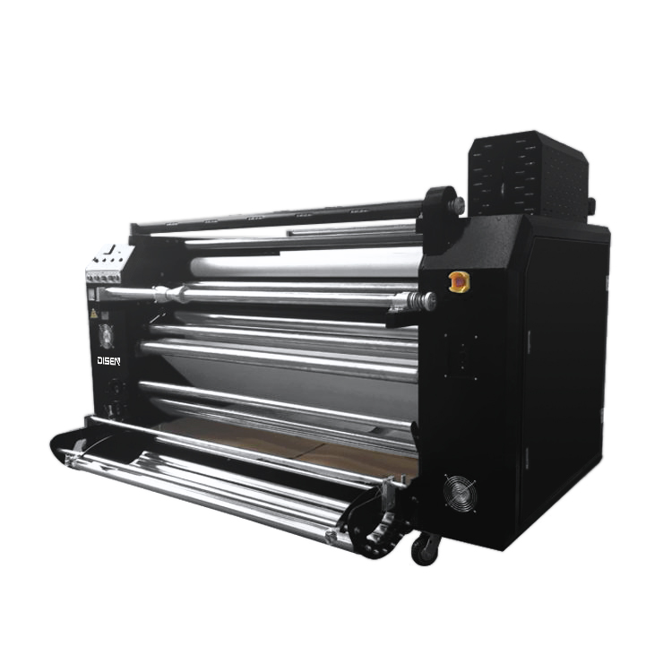 DS-26B 1.8x600 Multi-Function Roll To Roll ปฏิทินระเหิดผ้าสิ่งทอ Roller เครื่องกดความร้อน