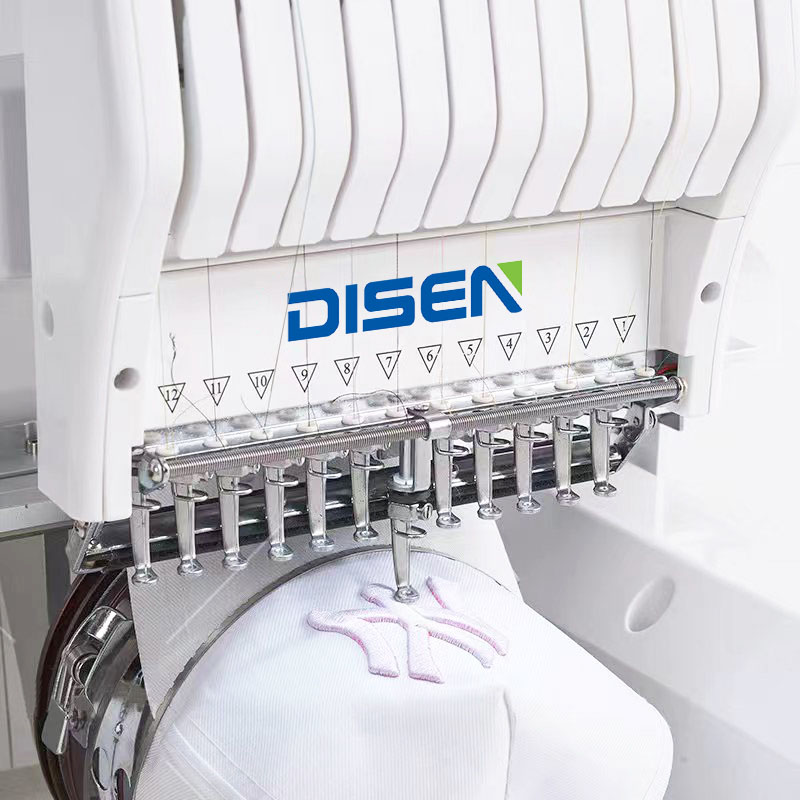 DS-Y1201MINI เครื่องปักคอมพิวเตอร์หัวเดียวโลโก้แบบพกพาสำหรับอุตสาหกรรมแฟชั่น