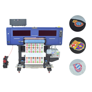 เครื่องพิมพ์ UV DTF ขนาด 60 ซม. ฉลากคริสตัล ptinting การพิมพ์ 3D หลากสีราคาโรงงาน